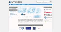 Desktop Screenshot of opal-europe.org
